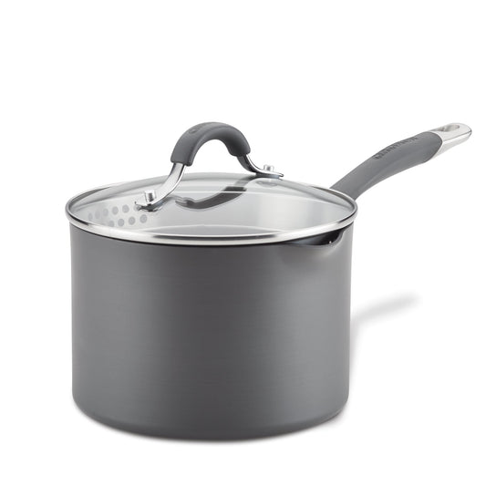 3-Quartär Nonstick-Straining Saucepan