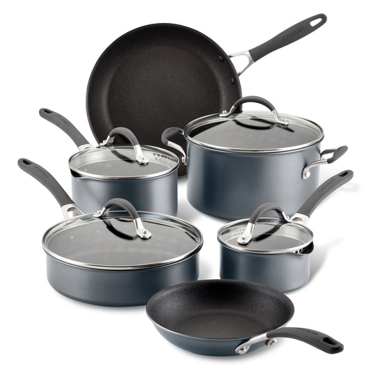 10-Piece ScratchDefenseTM Nonstick-Kochgeschirr-Set