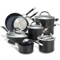 11-Stück-Kochgeschirr-Set: Nonstick & Hard-Anodized