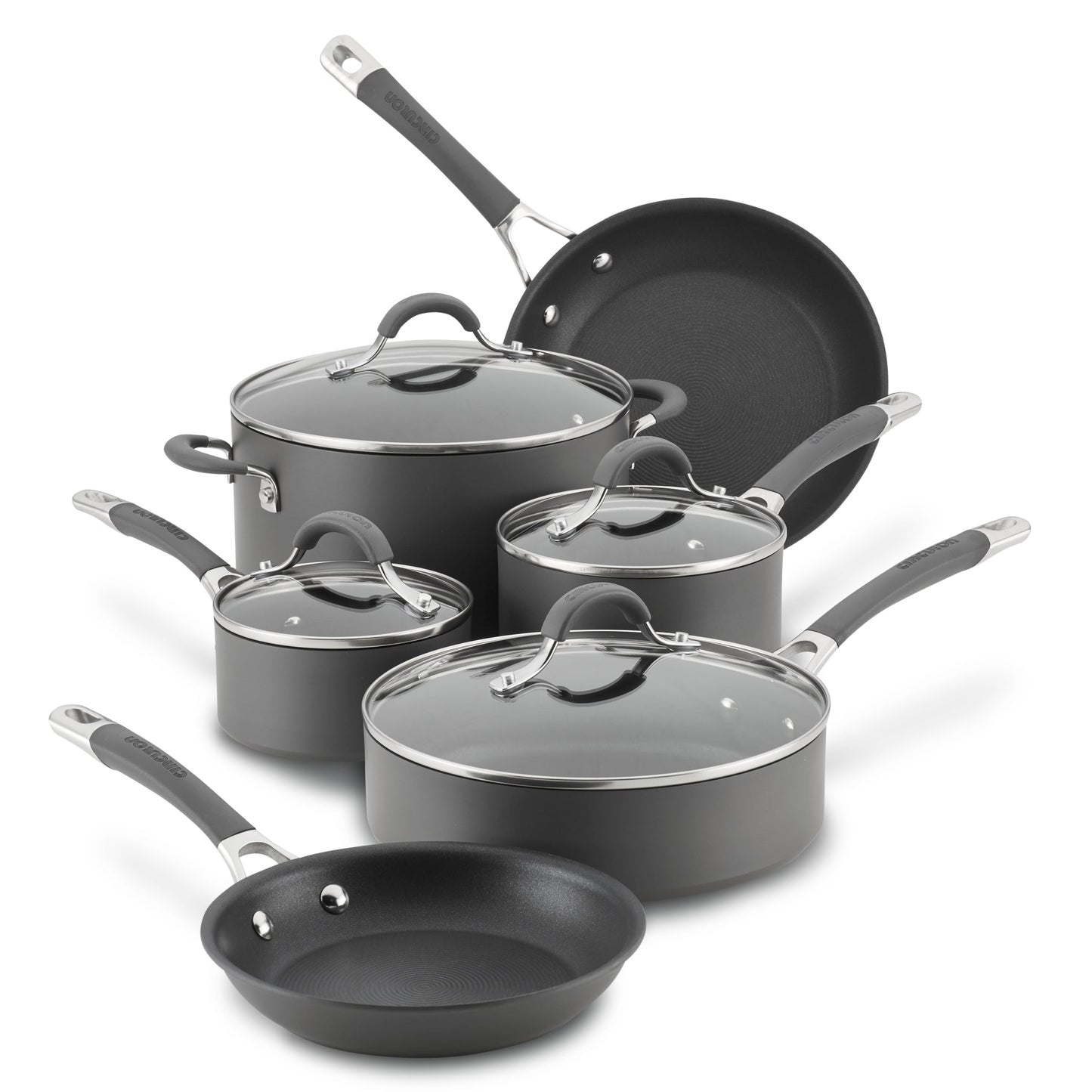 10 Stück Nonstick-Kochgeschirr-Set